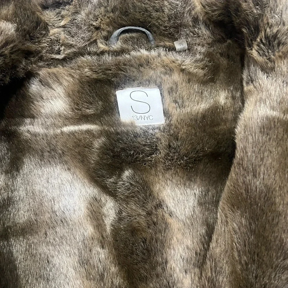 SAM -S13NYC green winter coat. Size M - Picture 4 of 5